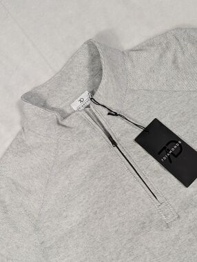 NEW 7 Diamonds Generation Quarter Zip Pullover Mens Heather Gray Size Medium